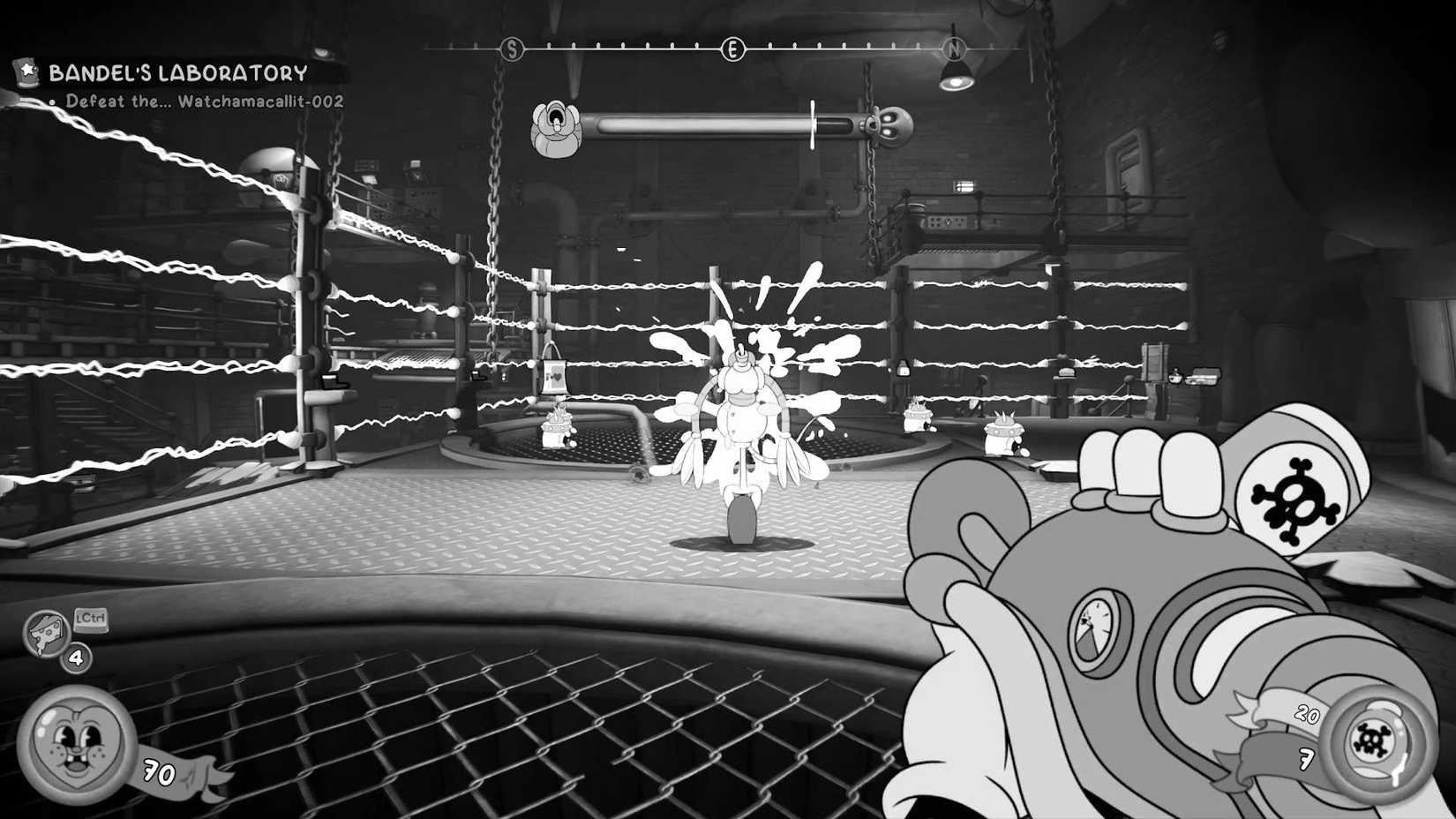 Boss combat screenshot