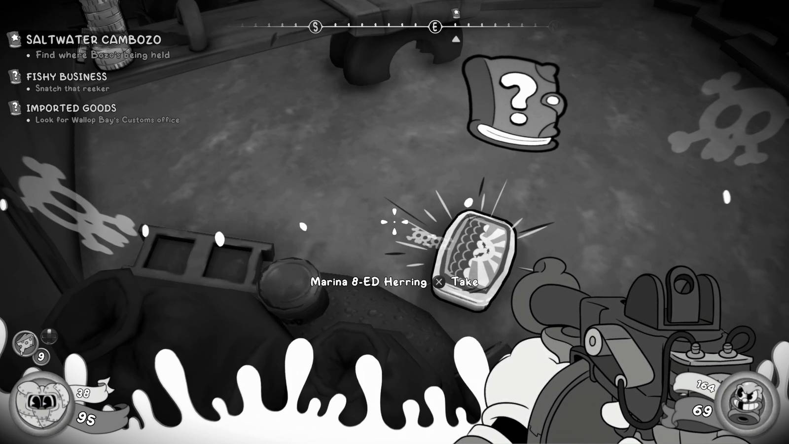 Fishy Business herring ledger clue